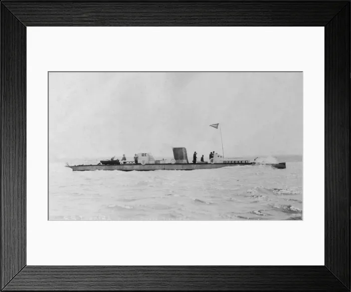 Framed Print : Turbinia - steam turbine-powered steamship Framed Print : Turbinia - steam turbine-powered steamship