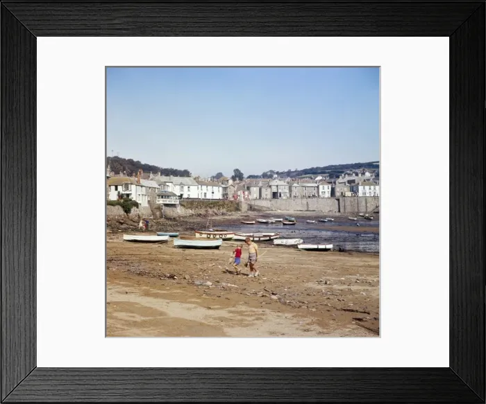 Framed Print : Mousehole Harbour Framed Print : Mousehole Harbour