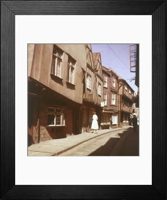 Framed Print : THE SHAMBLES, YORK Framed Print : THE SHAMBLES, YORK
