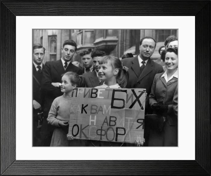 Framed Print : Russians Visit Oxford Framed Print : Russians Visit Oxford