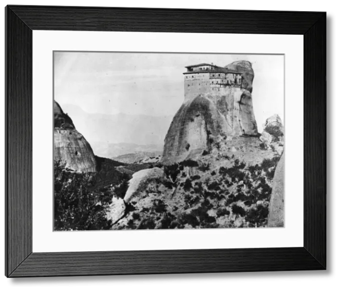 Framed Print : Mount Athos Monastery Framed Print : Mount Athos Monastery