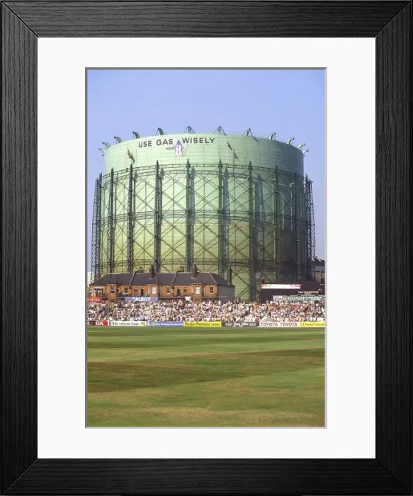 Framed Print : THE OVAL. The Oval cricket ground, London. Date: 1981 Framed Print : THE OVAL. The Oval cricket ground, London. Date: 1981