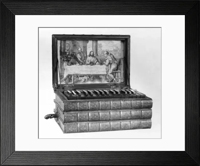 Framed Print : Miniature Bible Organ Framed Print : Miniature Bible Organ