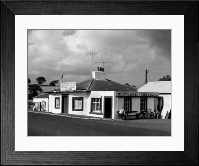 Framed Print : Gretna Marriage Room Framed Print : Gretna Marriage Room