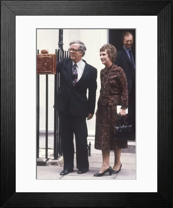 Framed Print : Tory Budget 1979 Framed Print : Tory Budget 1979