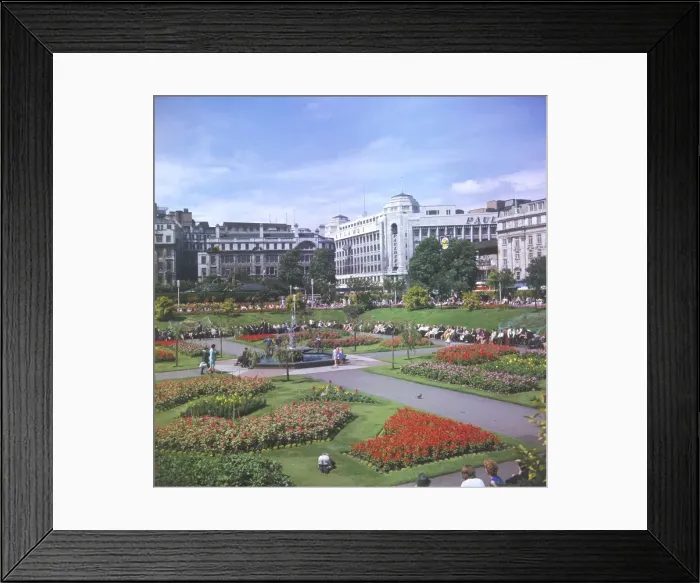 Framed Print : Manchester Piccadilly Framed Print : Manchester Piccadilly
