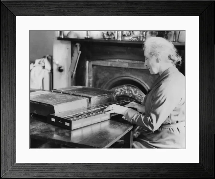 Framed Print : Bible Organ