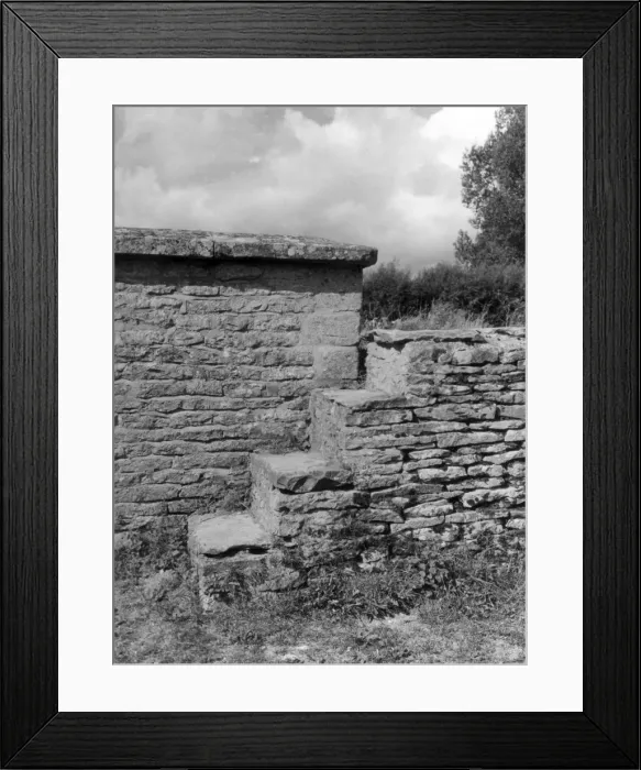 Framed Print : Oxfordshire Step Stile Framed Print : Oxfordshire Step Stile