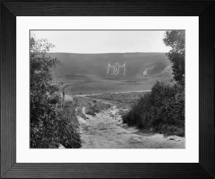 Framed Print : Wilmington Long Man Framed Print : Wilmington Long Man
