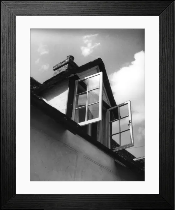 Framed Print : Dormer Window Framed Print : Dormer Window