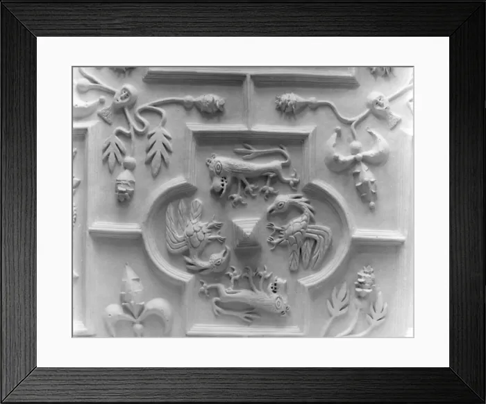 Framed Print : Calgarth Hall Ceiling Framed Print : Calgarth Hall Ceiling