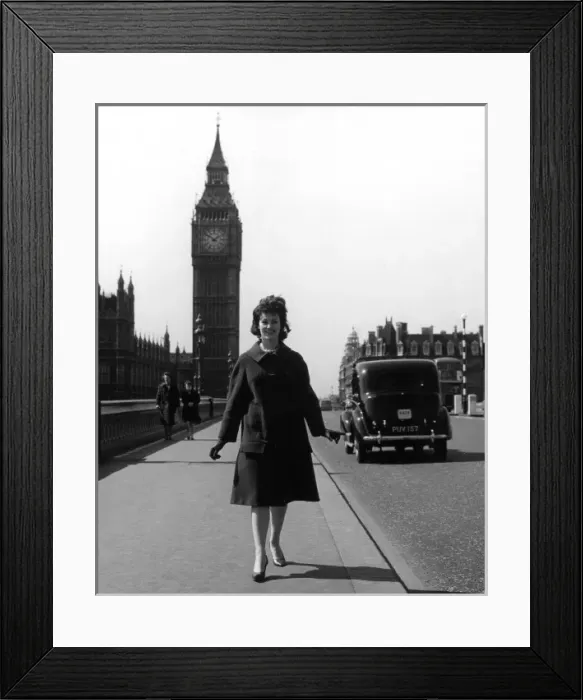 Framed Print : Girl about Town Framed Print : Girl about Town