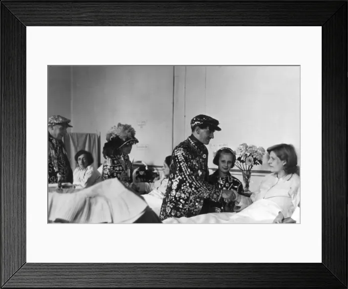 Framed Print : Pearly Kings Charity Framed Print : Pearly Kings Charity