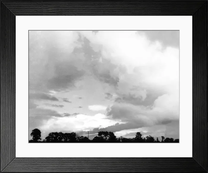 Framed Print : Cloudy Skies Framed Print : Cloudy Skies