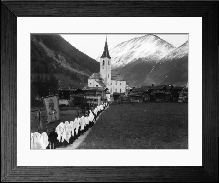 Framed Print : Blessing a Swiss Chapel Framed Print : Blessing a Swiss Chapel