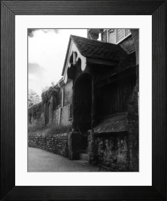 Framed Print : English Porch Framed Print : English Porch