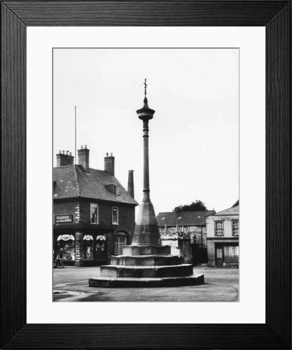 Framed Print : Grantham Market Cross Framed Print : Grantham Market Cross