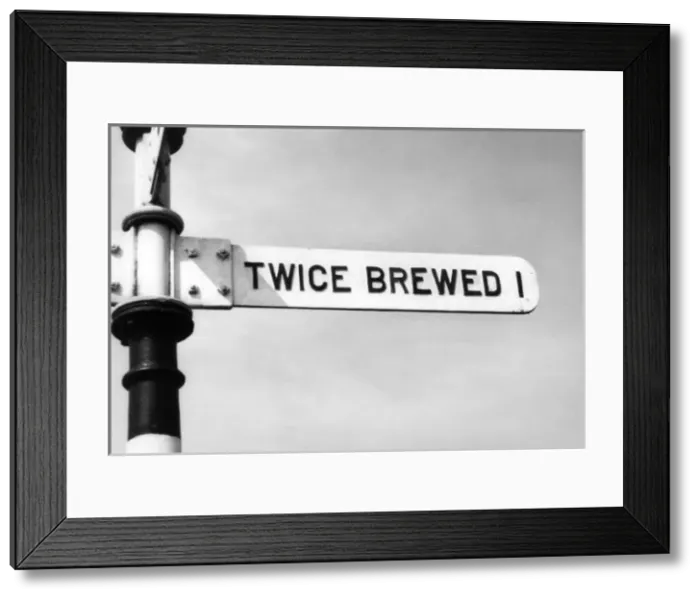 Framed Print : Twice Brewed Village Framed Print : Twice Brewed Village