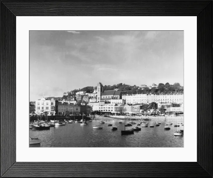 Framed Print : Torquay Harbour Framed Print : Torquay Harbour