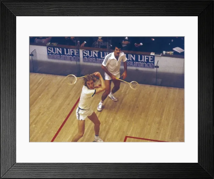 Framed Print : Game of Squash Framed Print : Game of Squash
