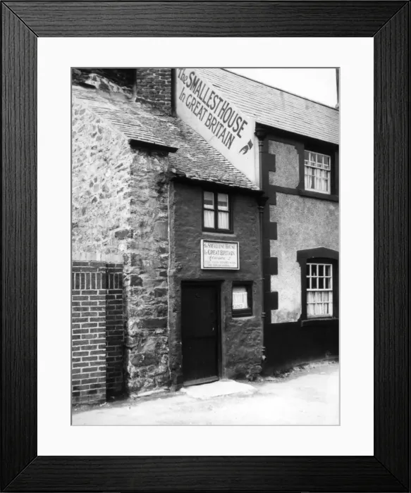 Framed Print : Britains Smallest House Framed Print : Britains Smallest House