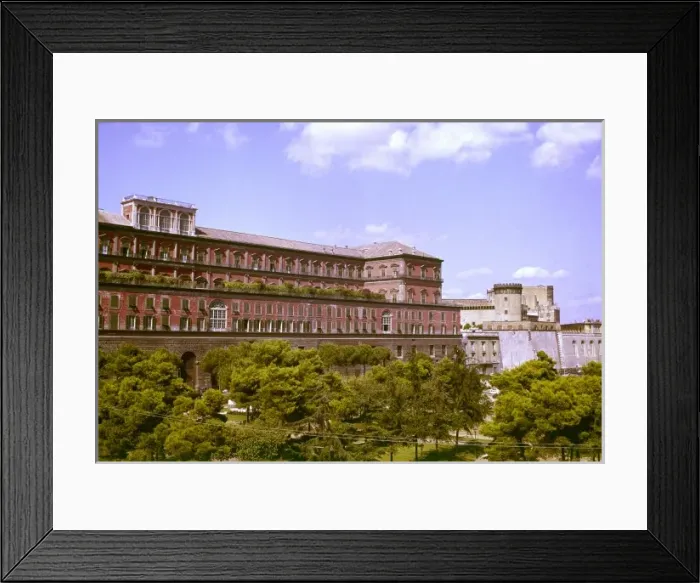 Framed Print : Kings Palace Naples Framed Print : Kings Palace Naples