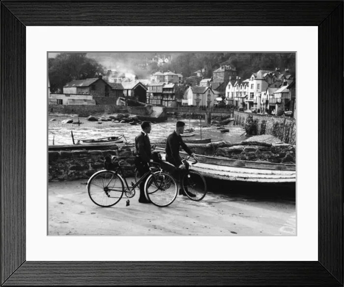 Framed Print : Lynmouth before Flood Framed Print : Lynmouth before Flood