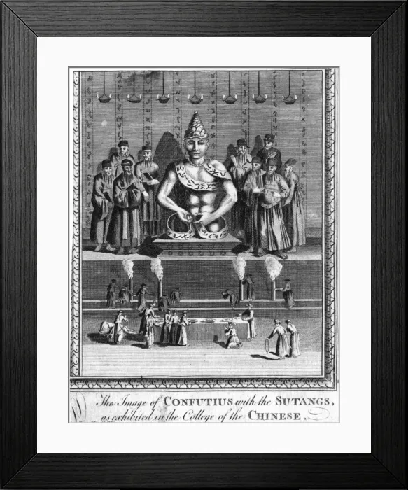 Framed Print : Confucius - Image Framed Print : Confucius - Image