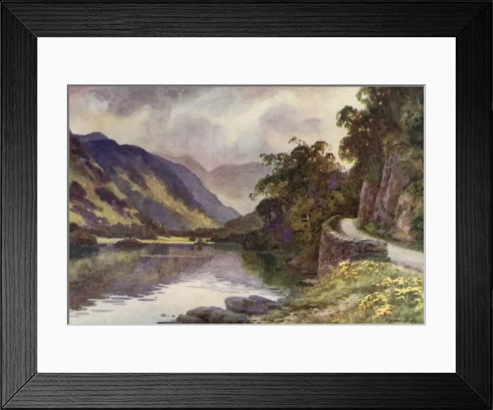 Framed Print : ULLSWATER. Ullswater Date: circa 1909 Framed Print : ULLSWATER. Ullswater Date: circa 1909