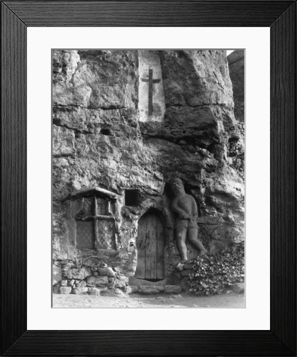 Framed Print : St. Roberts Cave Chapel Framed Print : St. Roberts Cave Chapel