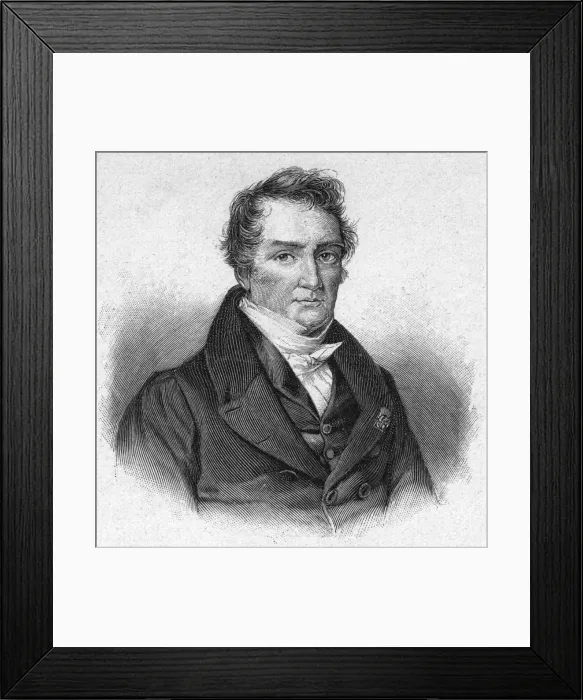Framed Print : Francois J V Broussais Framed Print : Francois J V Broussais
