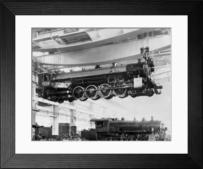 Framed Print : Locomotive Construction Framed Print : Locomotive Construction