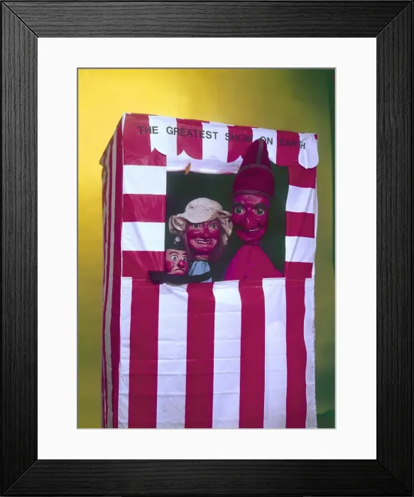 Framed Print : Punch & Judy Framed Print : Punch & Judy