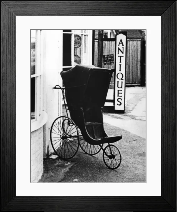 Framed Print : Bath Chair & Antiques Framed Print : Bath Chair & Antiques