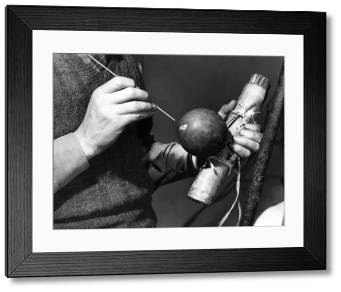 Framed Print : Makusi Weapons Framed Print : Makusi Weapons