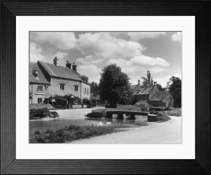 Framed Print : Lower Slaughter Framed Print : Lower Slaughter