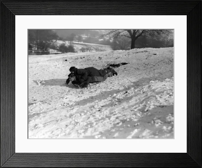 Framed Print : Intimate Sledge Ride Framed Print : Intimate Sledge Ride