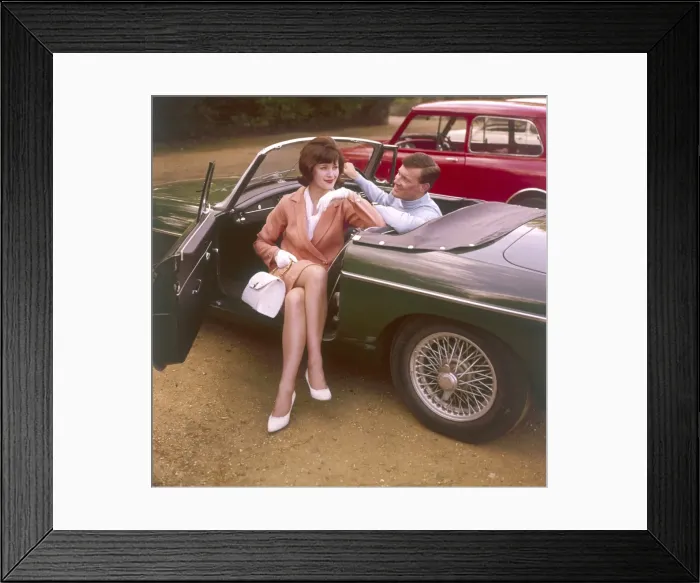 Framed Print : Sports Car Posers Framed Print : Sports Car Posers