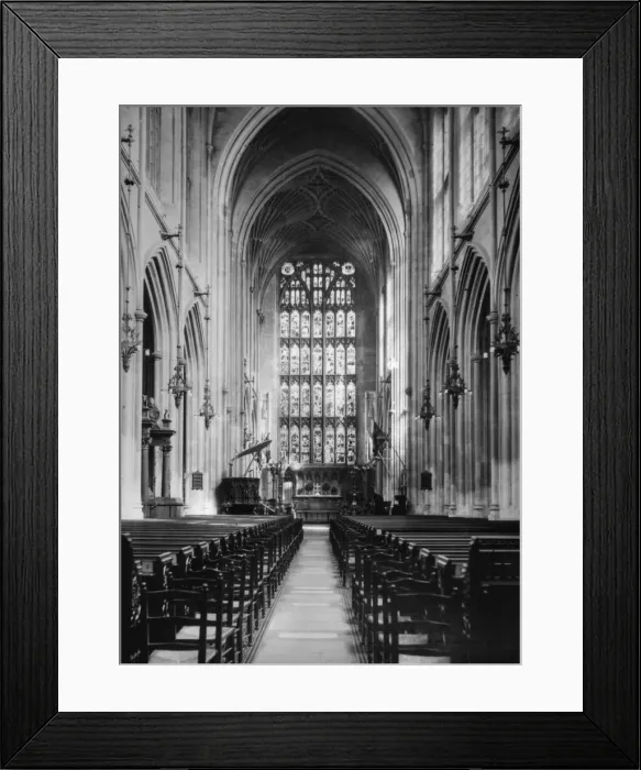 Framed Print : Bath Abbey Choir Framed Print : Bath Abbey Choir
