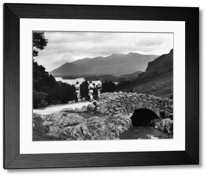 Framed Print : Lake District Ramblers Framed Print : Lake District Ramblers