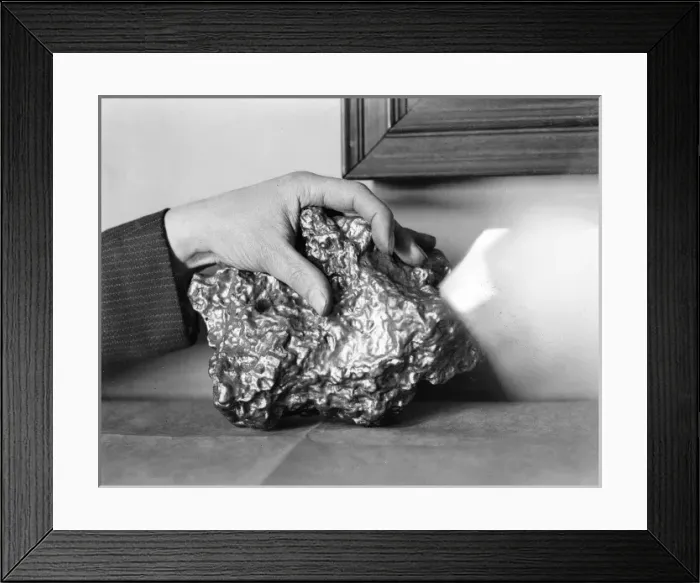 Framed Print : A Gold Nugget Framed Print : A Gold Nugget