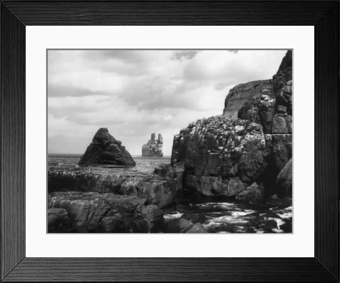 Framed Print : Cearbhag Cove Rocks Framed Print : Cearbhag Cove Rocks