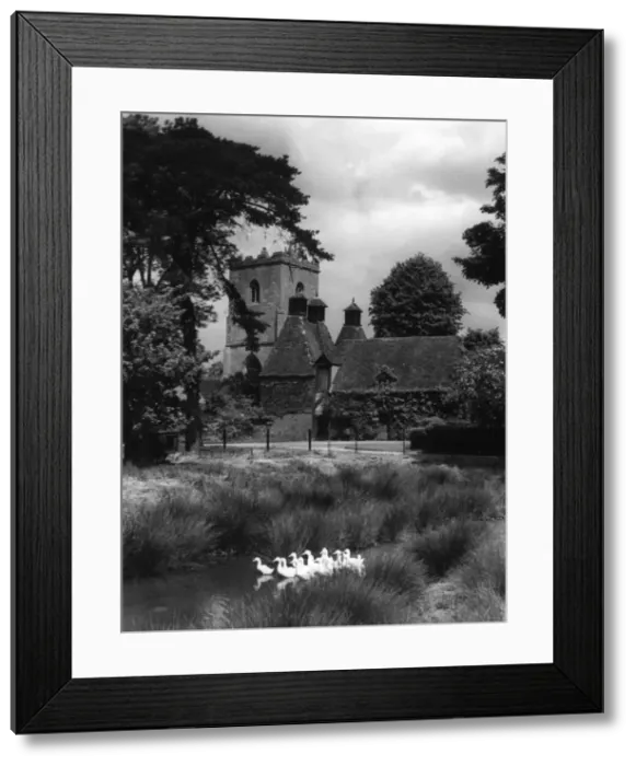Framed Print : East Hagbourne Church Framed Print : East Hagbourne Church