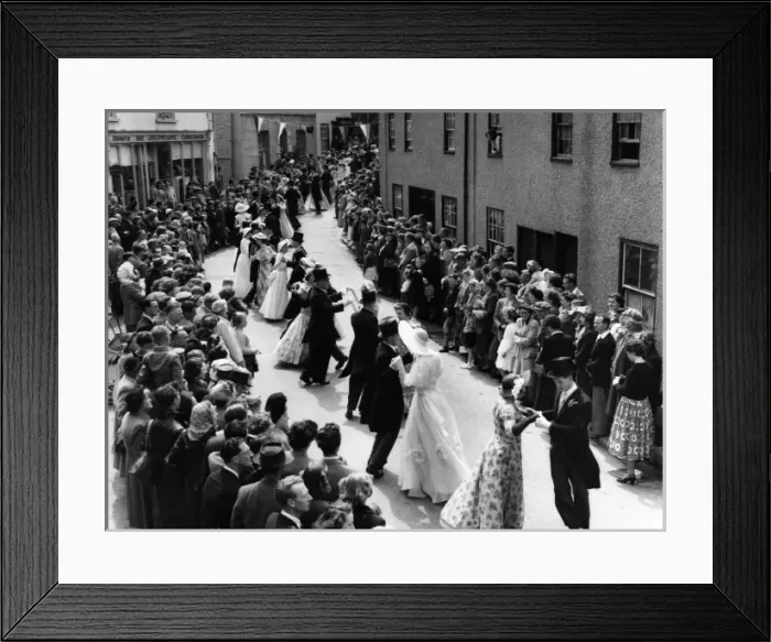 Framed Print : Helston Floral Dance Framed Print : Helston Floral Dance