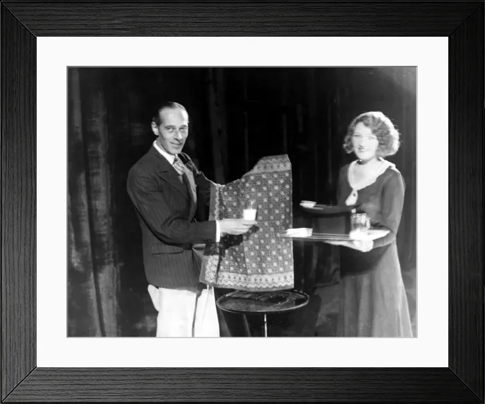 Framed Print : Disappearing Milk Trick Framed Print : Disappearing Milk Trick