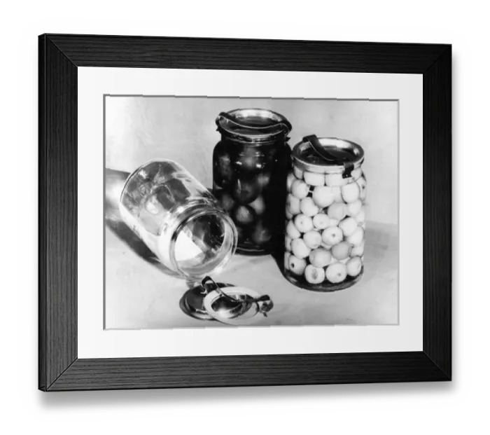 Framed Print : Home Pickling 1930S Framed Print : Home Pickling 1930S