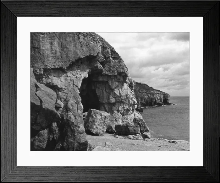 Framed Print : Tilly Whim Caves Framed Print : Tilly Whim Caves