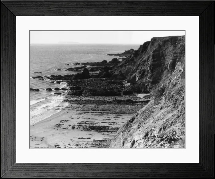 Framed Print : Devonshire Coastline Framed Print : Devonshire Coastline