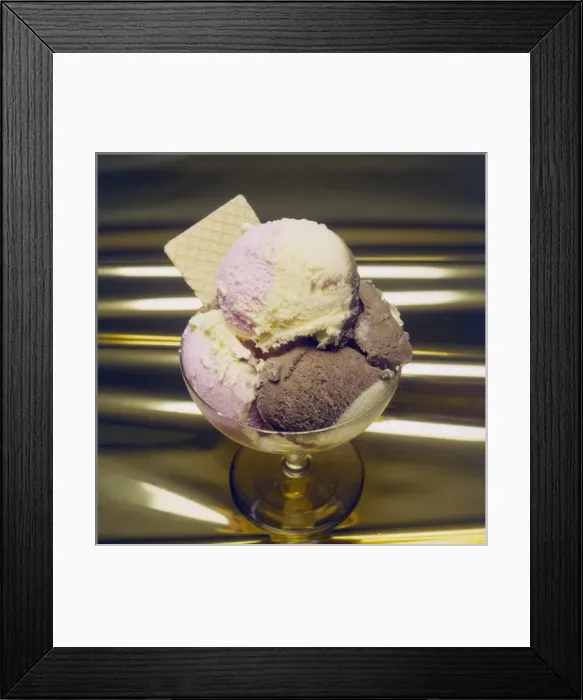 Framed Print : Neapolitan Icecream Framed Print : Neapolitan Icecream