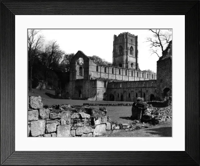 Framed Print : Fountains Abbey Framed Print : Fountains Abbey